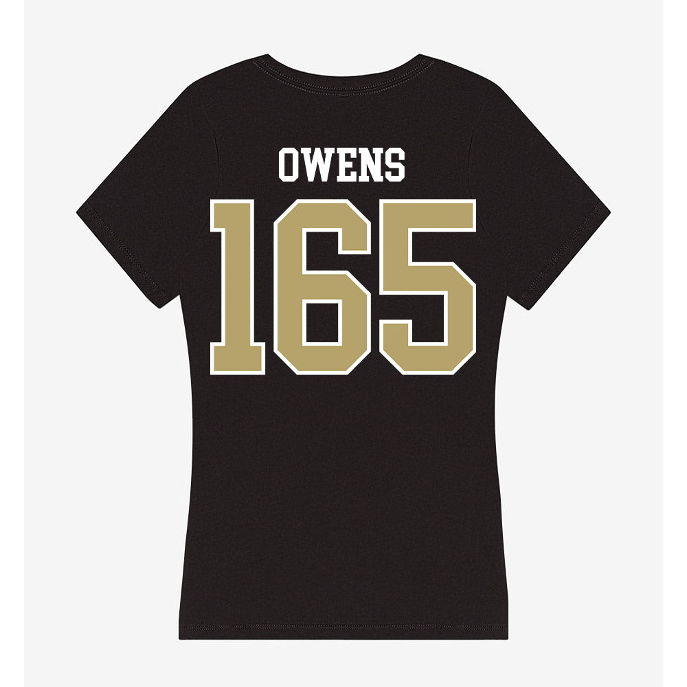 Ferrum - NCAA Wrestling : Junior Owens - Classic Shersey Women's V-Neck T-Shirt-1