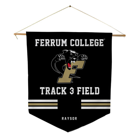 Ferrum - NCAA Women's Track & Field : Nicole Raysor - Pennant - 18" x 21"-0