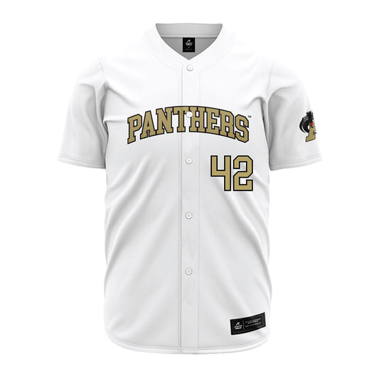 Ferrum - NCAA Baseball : Steven Ritchie - White Jersey-0