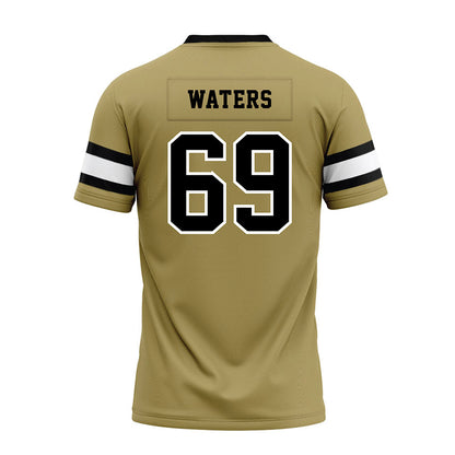Ferrum - NCAA Football : Caleb Waters - Olive Premium Football Jersey-1