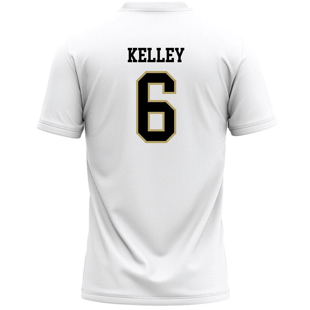 Ferrum - NCAA Women's Lacrosse : Caroline Kelley - White Lacrosse Jersey -1