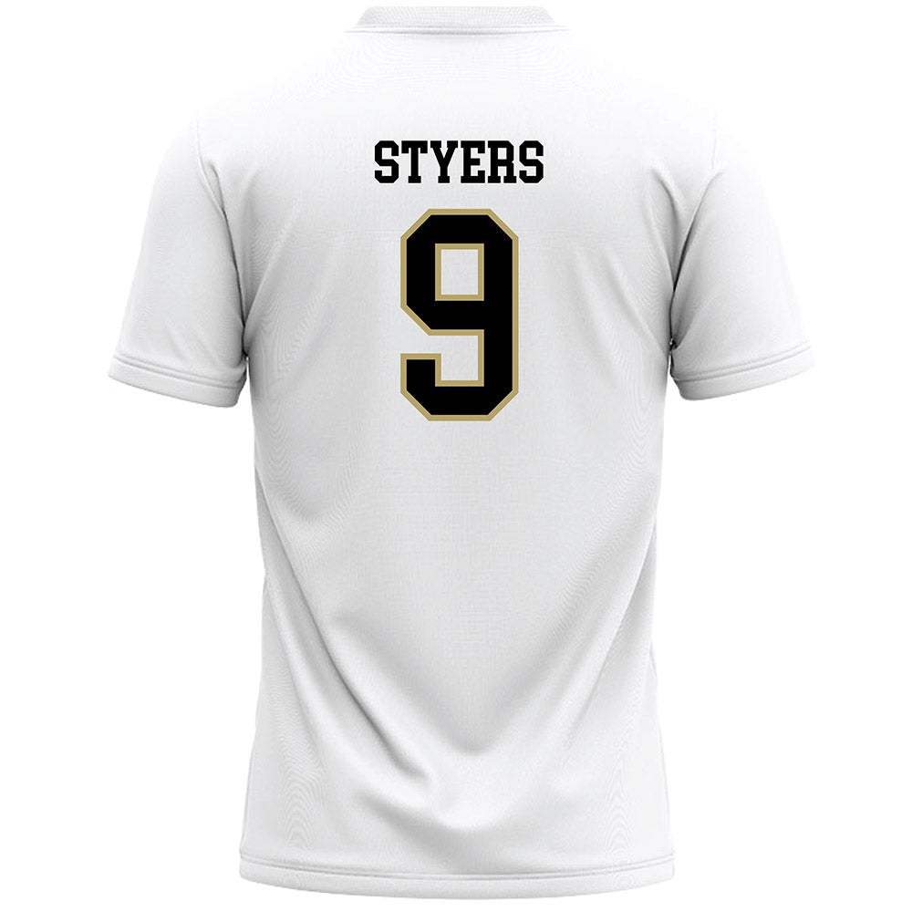 Ferrum - NCAA Women's Lacrosse : Kaylee Styers - White Lacrosse Jersey -1