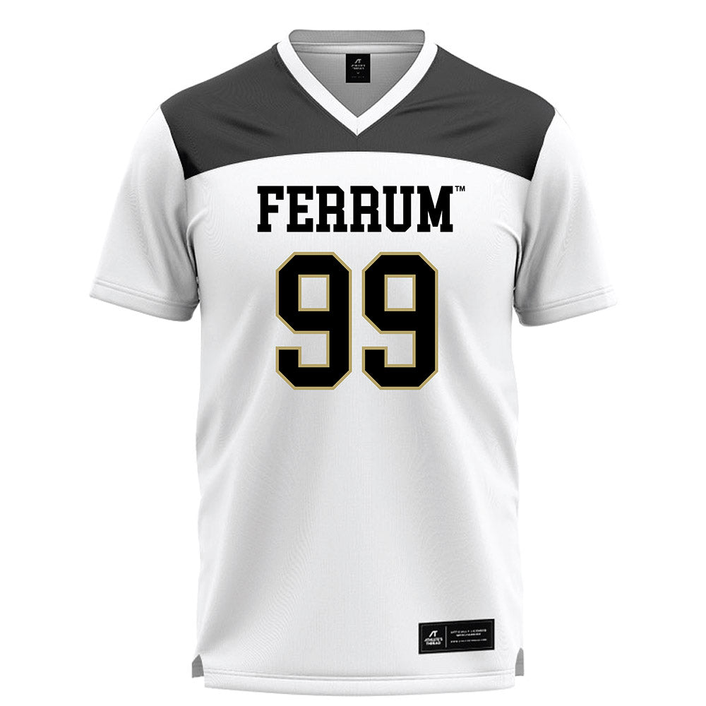 Ferrum - NCAA Women's Lacrosse : Madeline Sweeney - White Lacrosse Jersey -0