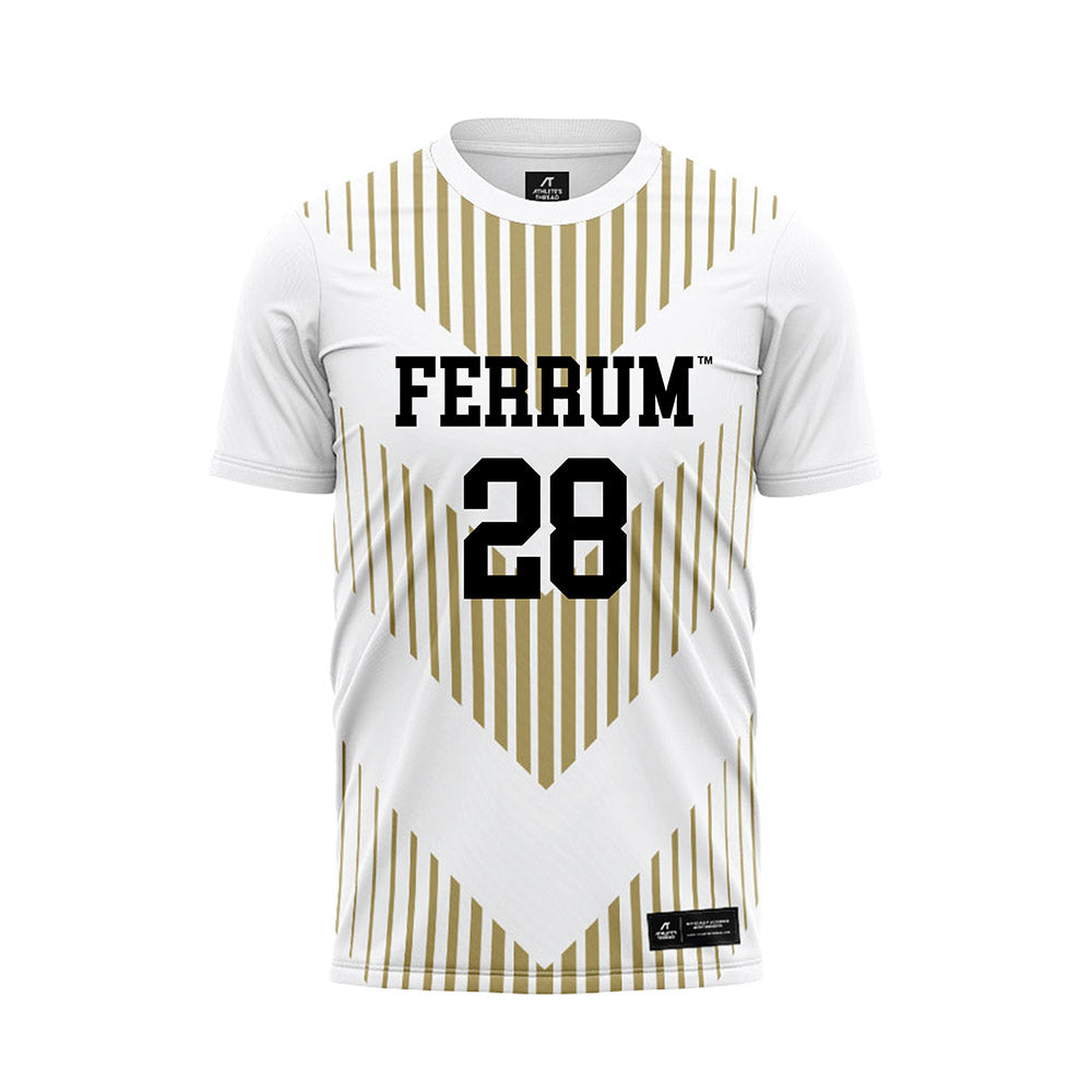Ferrum - NCAA Women's Soccer : Breanna Herlihy - White Soccer Jersey-0