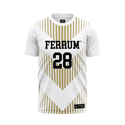 Ferrum - NCAA Women's Soccer : Breanna Herlihy - White Soccer Jersey-0