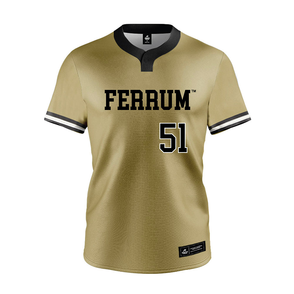 Ferrum - NCAA Softball : Cheyenne Estep - Olive Jersey-1