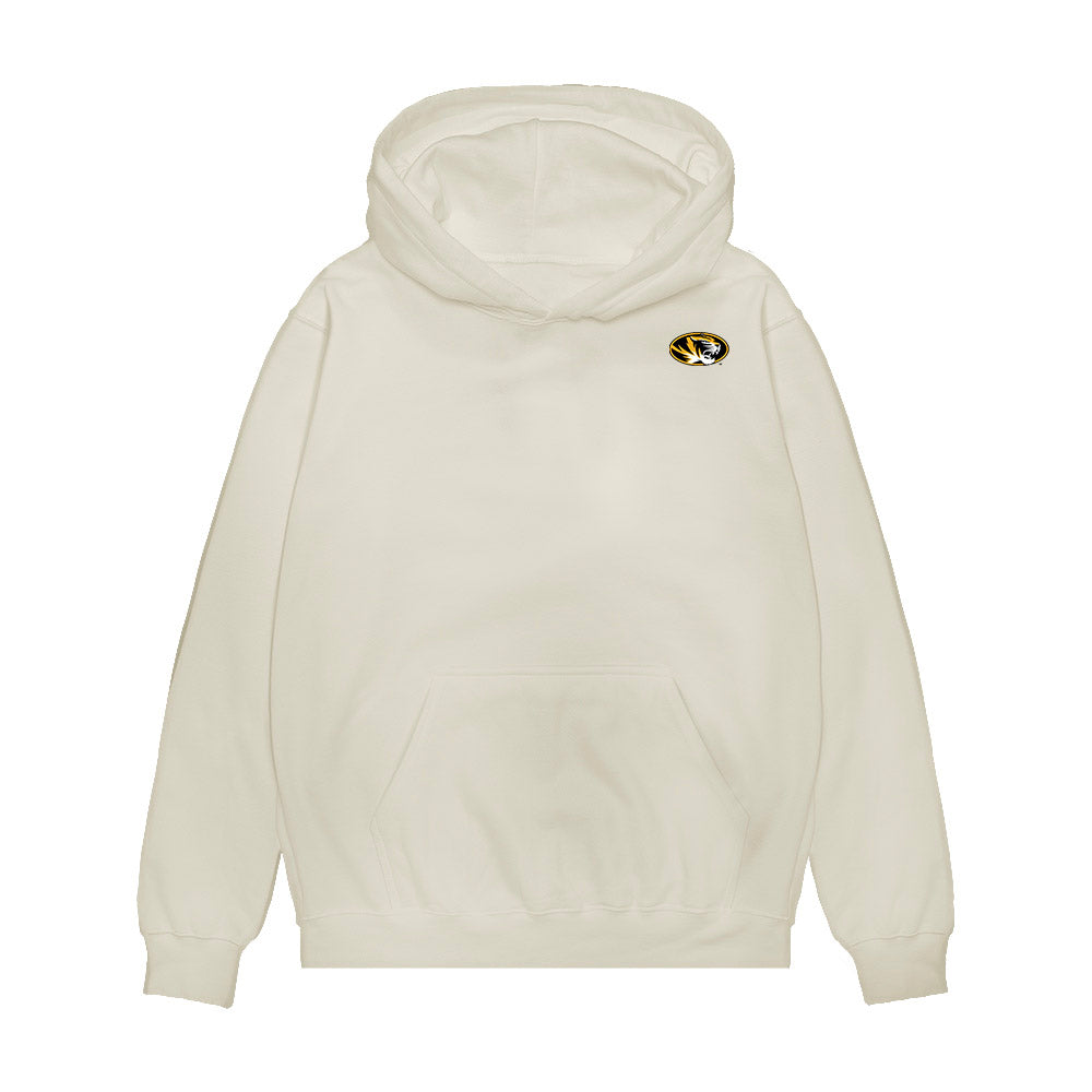 Missouri - NCAA Football : Ahmad Hardy - Collage Premium Hooded Sweatshirt-0