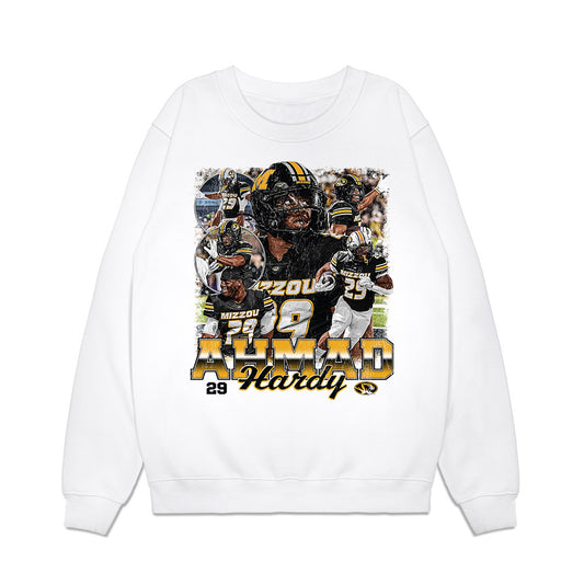 Missouri - NCAA Football : Ahmad Hardy - Collage Premium Crewneck Sweatshirt-0