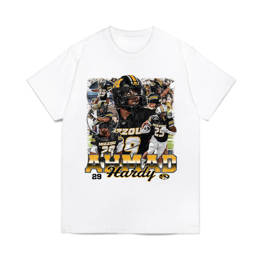 Missouri - NCAA Football : Ahmad Hardy - Collage Comfort Colors T-Shirt-0