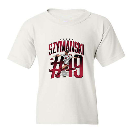 Arkansas - NCAA Women's Soccer : Paige Szymanski - Collage Youth T-Shirt-0