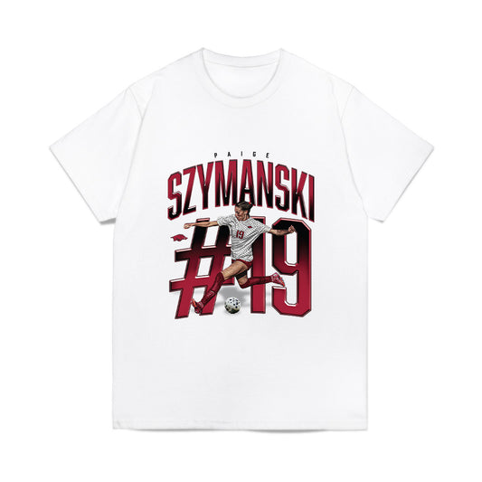 Arkansas - NCAA Women's Soccer : Paige Szymanski - Collage Comfort Colors T-Shirt-0