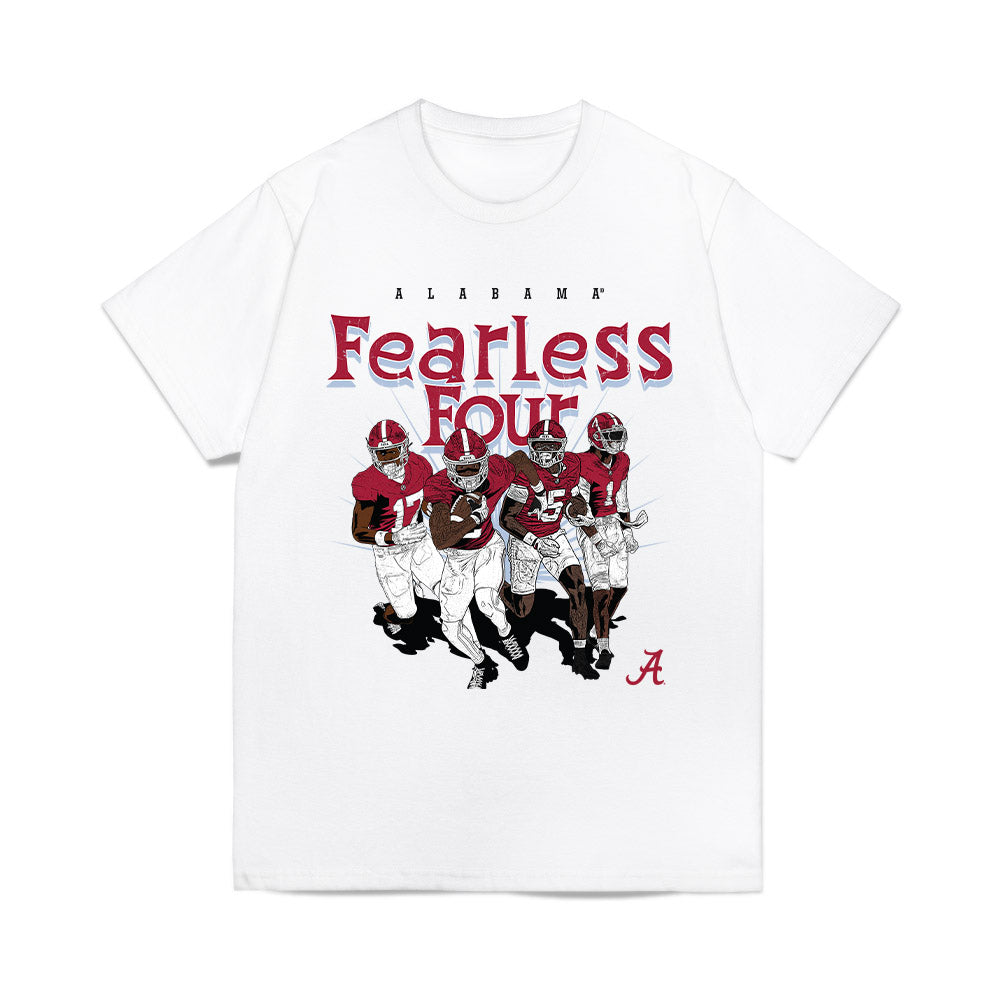 Alabama - NCAA Football : - Fearless Four Comfort Colors T-Shirt-0