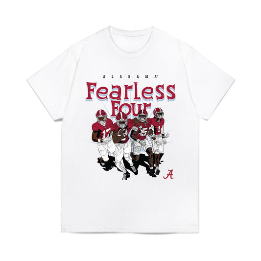 Alabama - NCAA Football : - Fearless Four Comfort Colors T-Shirt-0
