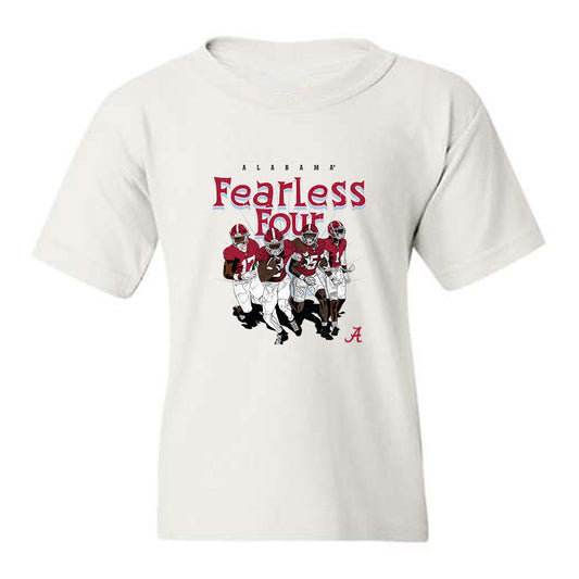 Alabama - NCAA Football : - Fearless Four Youth T-Shirt-0