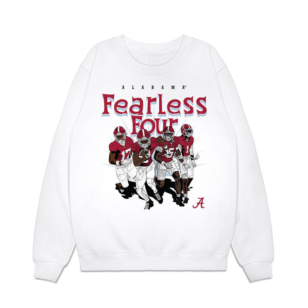 Alabama - NCAA Football : - Fearless Four Premium Crewneck Sweatshirt-0