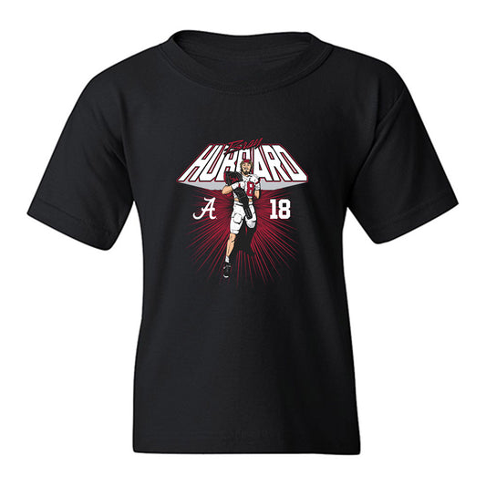 Alabama - NCAA Football : Bray Hubbard - Turnover Belt Caricature Youth T-Shirt-0