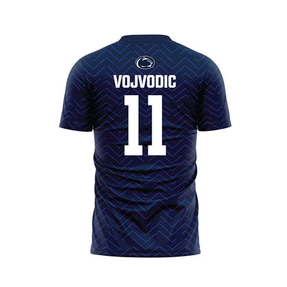 Penn State - NCAA Men's Soccer : Kyler Vojvodic - Navy Soccer Jersey-1