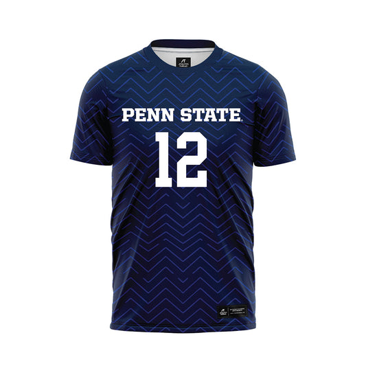 Penn State - NCAA Men's Soccer : Matiwos Rumley - Navy Soccer Jersey-0