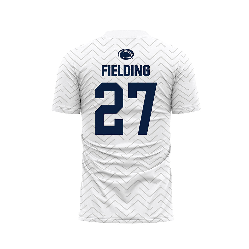 Penn State - NCAA Men's Soccer : Sam Fielding - White Soccer Jersey-1