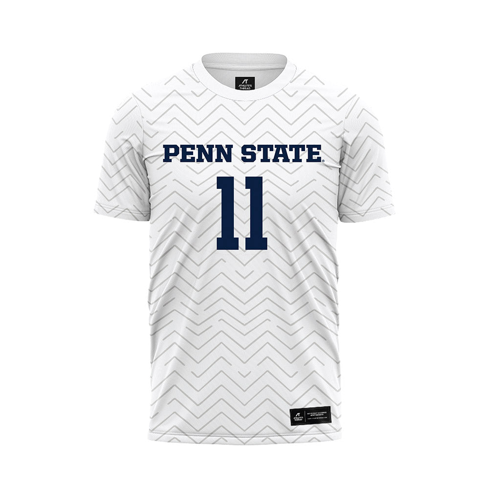 Penn State - NCAA Men's Soccer : Kyler Vojvodic - White Soccer Jersey-0