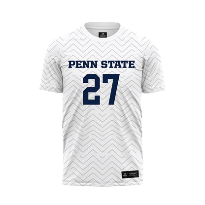 Penn State - NCAA Men's Soccer : Sam Fielding - White Soccer Jersey-0
