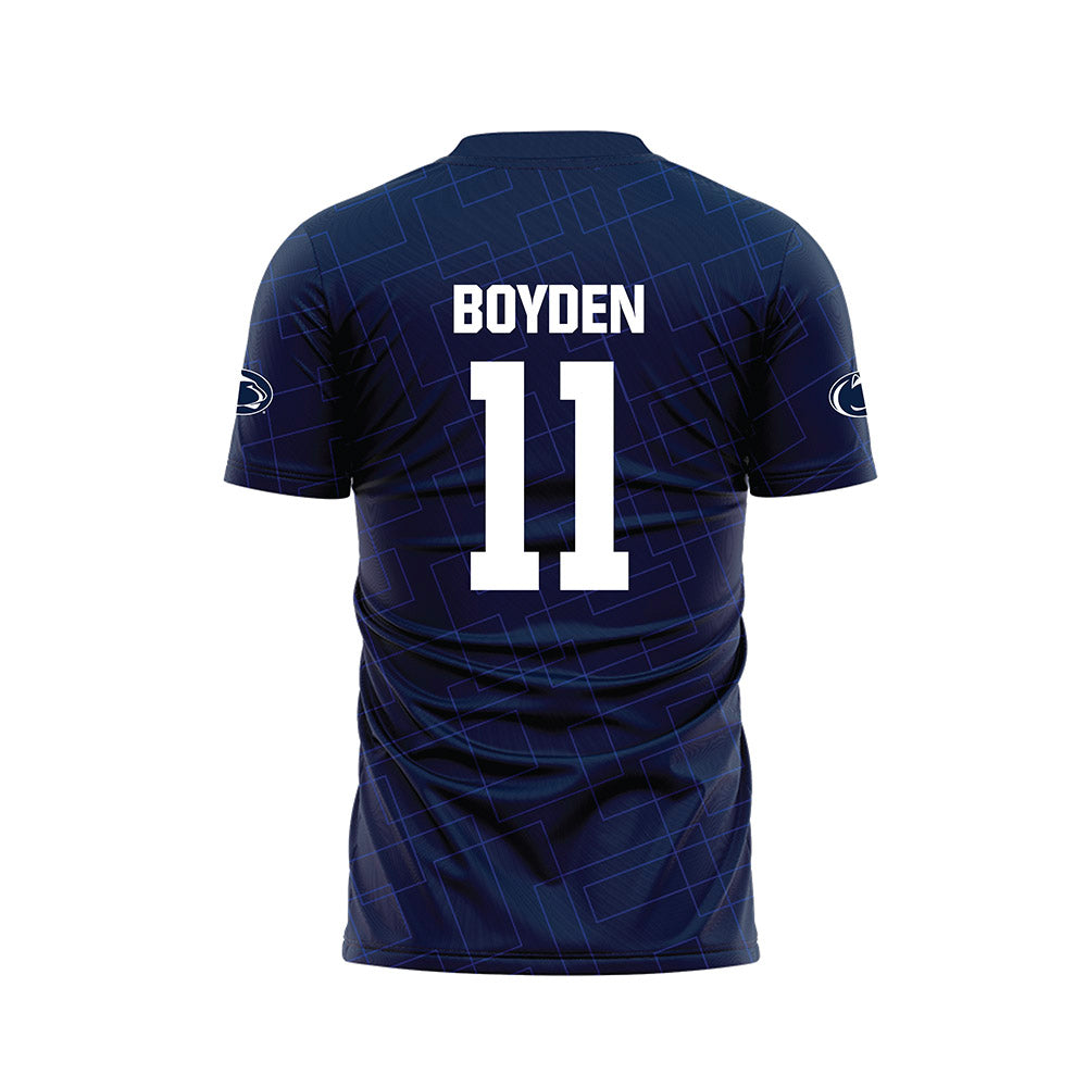 Penn State - NCAA Women's Soccer : Lily Boyden - Navy Soccer Jersey-1