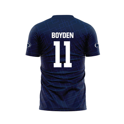Penn State - NCAA Women's Soccer : Lily Boyden - Navy Soccer Jersey-1
