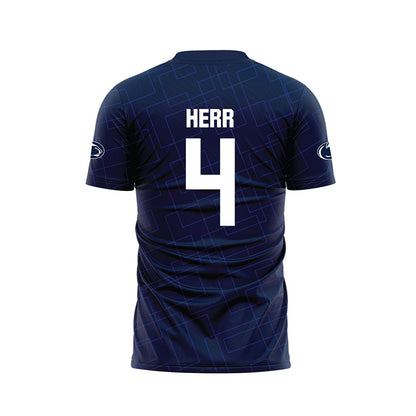 Penn State - NCAA Women's Soccer : Kayleigh Herr - Navy Soccer Jersey-1