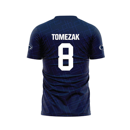 Penn State - NCAA Women's Soccer : Layla Tomezak - Navy Soccer Jersey-1