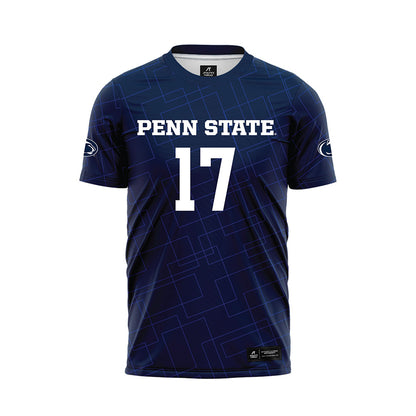 Penn State - NCAA Women's Soccer : Ellie Kocher - Navy Soccer Jersey-0