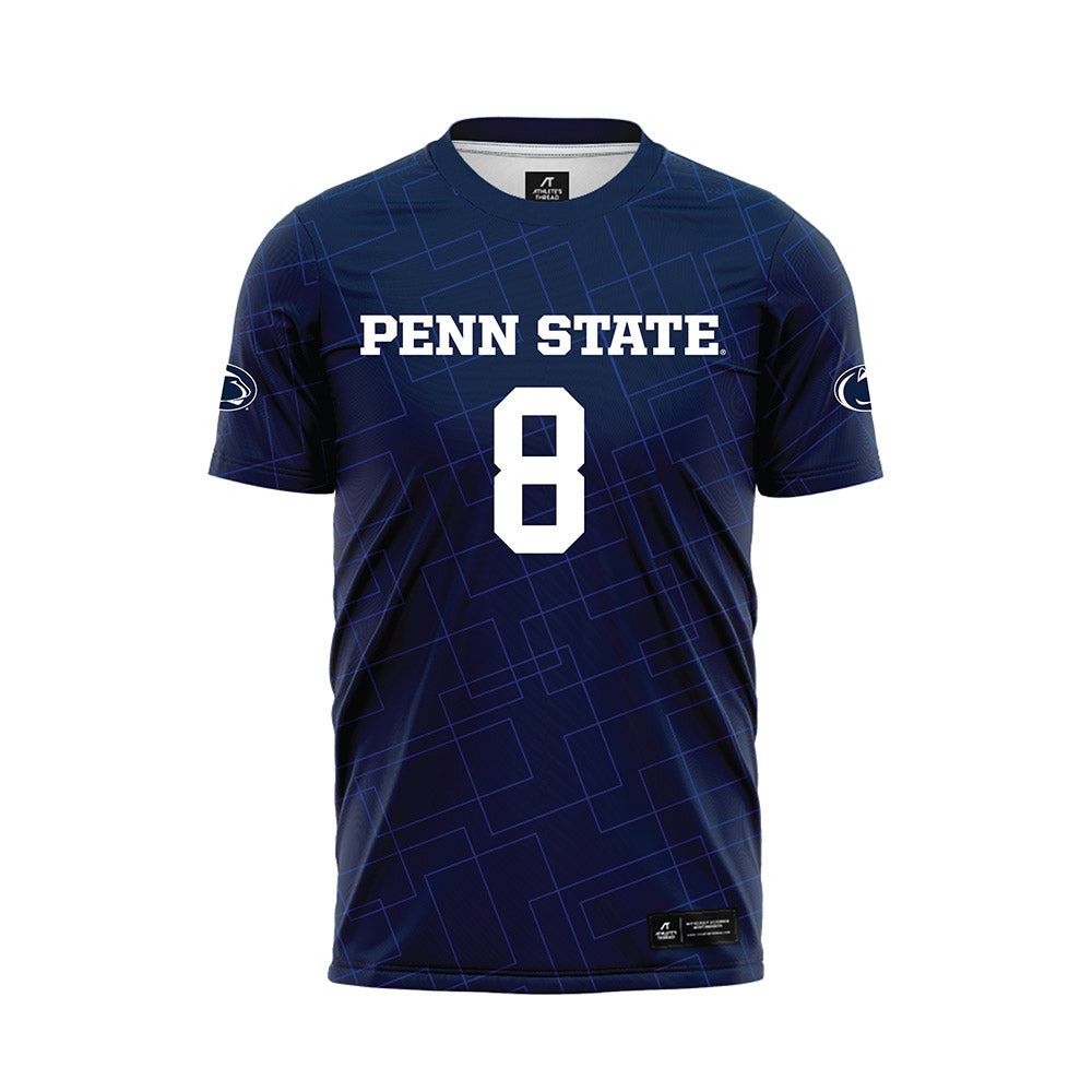 Penn State - NCAA Women's Soccer : Layla Tomezak - Navy Soccer Jersey-0