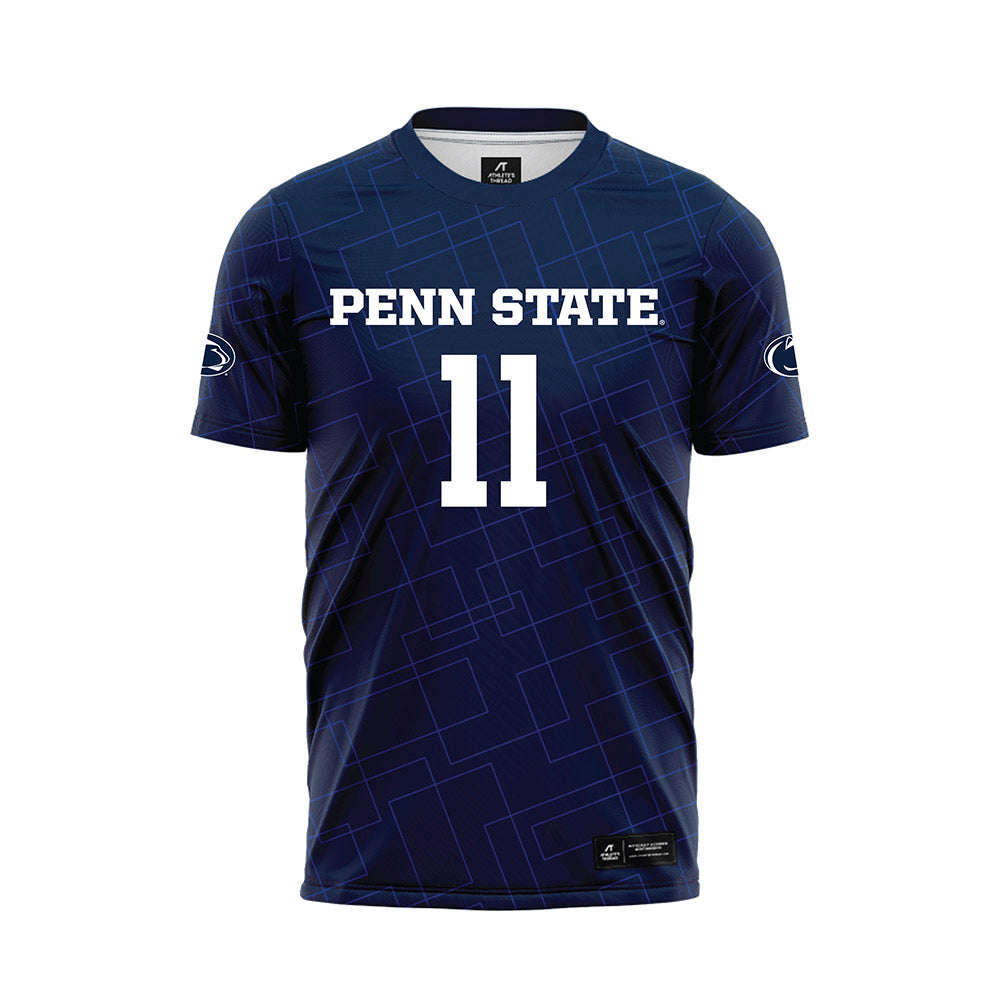Penn State - NCAA Women's Soccer : Lily Boyden - Navy Soccer Jersey-0