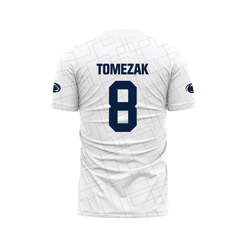 Penn State - NCAA Women's Soccer : Layla Tomezak - White Soccer Jersey-1