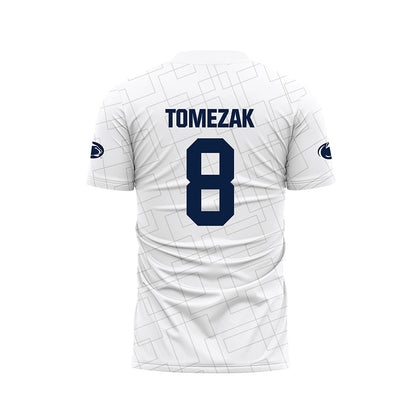 Penn State - NCAA Women's Soccer : Layla Tomezak - White Soccer Jersey-1