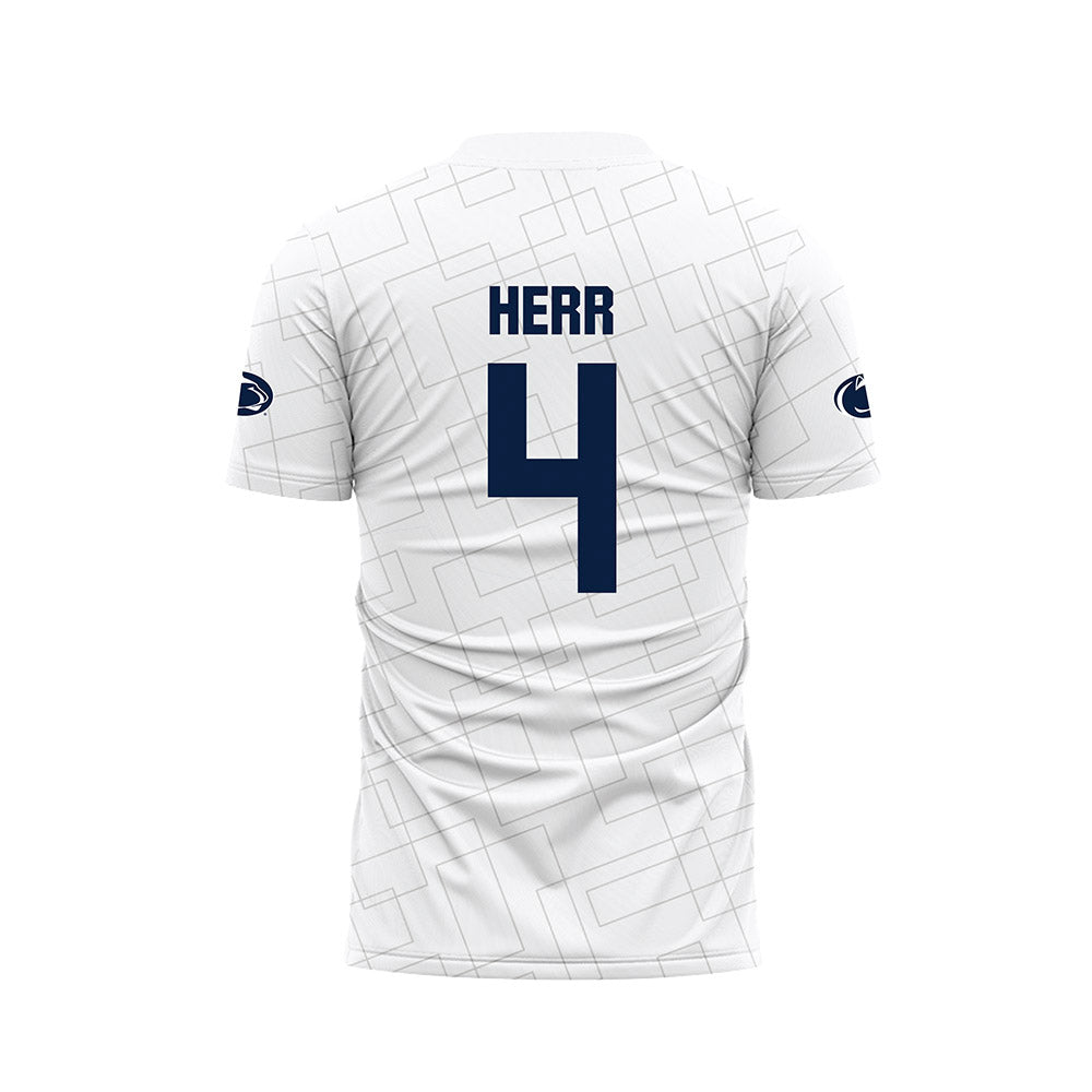Penn State - NCAA Women's Soccer : Kayleigh Herr - White Soccer Jersey-1