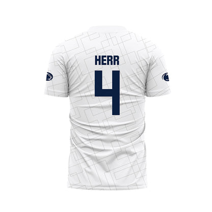 Penn State - NCAA Women's Soccer : Kayleigh Herr - White Soccer Jersey-1