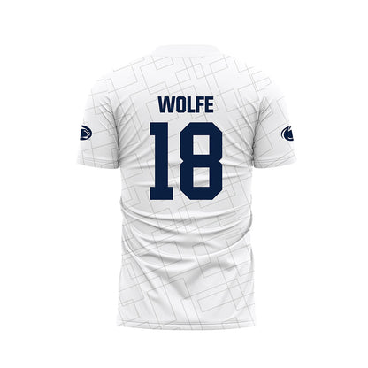 Penn State - NCAA Women's Soccer : Kaelyn Wolfe - White Soccer Jersey-1