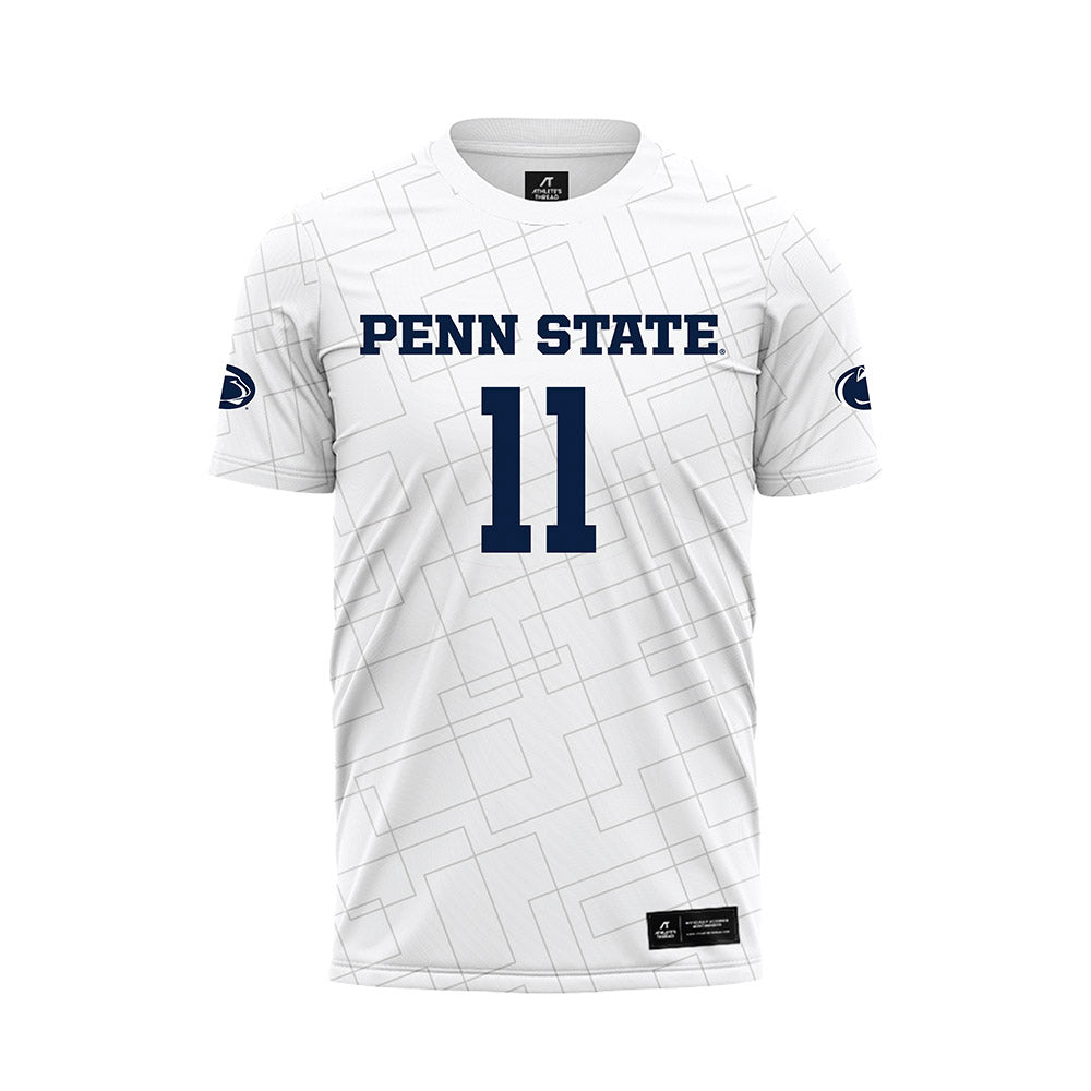 Penn State - NCAA Women's Soccer : Paige Pasinski - White Soccer Jersey-0