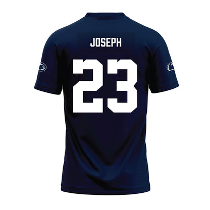 Penn State - NCAA Football : Jahmir Joseph - Navy Premium Football Jersey-1