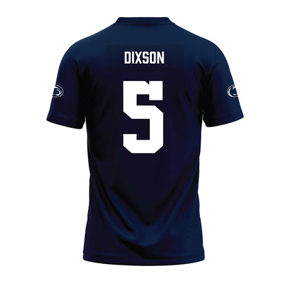 Penn State - NCAA Football : Daryus Dixson - Navy Premium Football Jersey-1