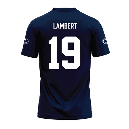 Penn State - NCAA Football : Jack Lambert - Navy Premium Football Jersey-1