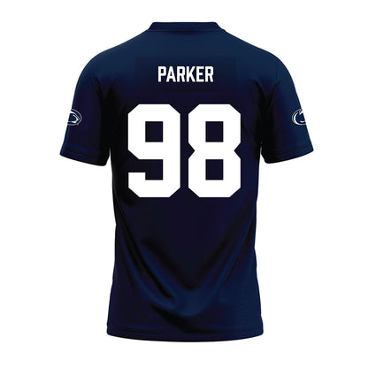 Penn State - NCAA Football : Matthew Parker - Navy Premium Football Jersey-1