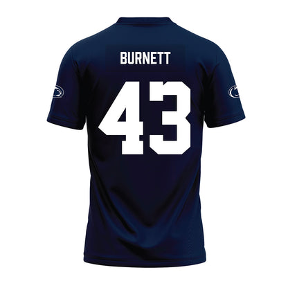 Penn State - NCAA Football : Dayshaun Burnett - Navy Premium Football Jersey-1