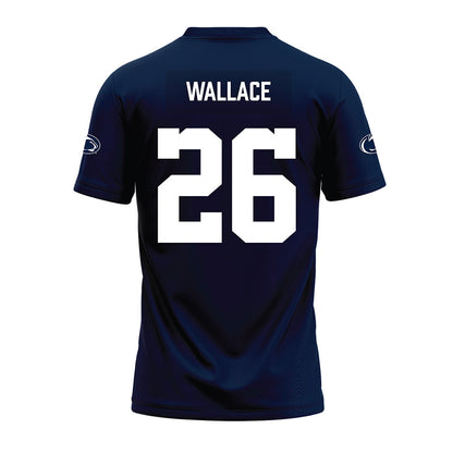 Penn State - NCAA Football : Cam Wallace - Navy Premium Football Jersey-1
