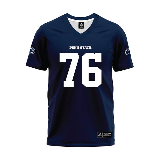 Penn State - NCAA Football : Hunter Albright - Navy Premium Football Jersey-0