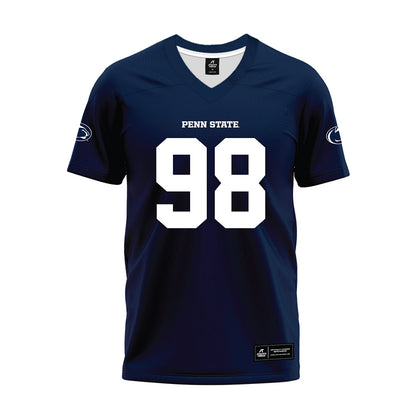 Penn State - NCAA Football : Matthew Parker - Navy Premium Football Jersey-0