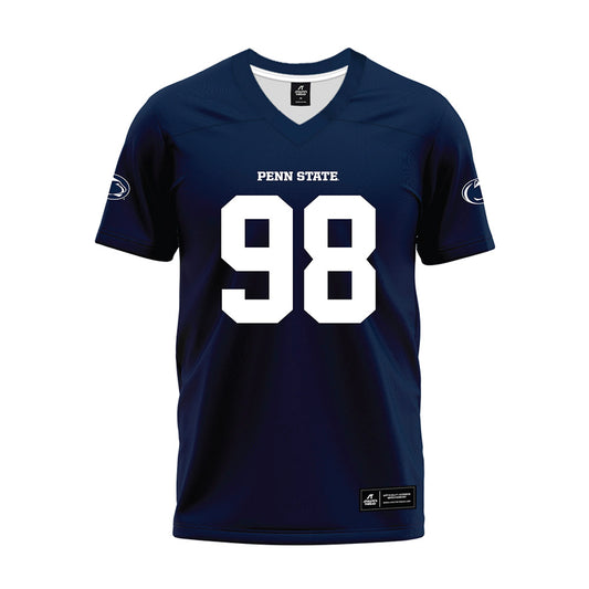 Penn State - NCAA Football : Matthew Parker - Navy Premium Football Jersey-0