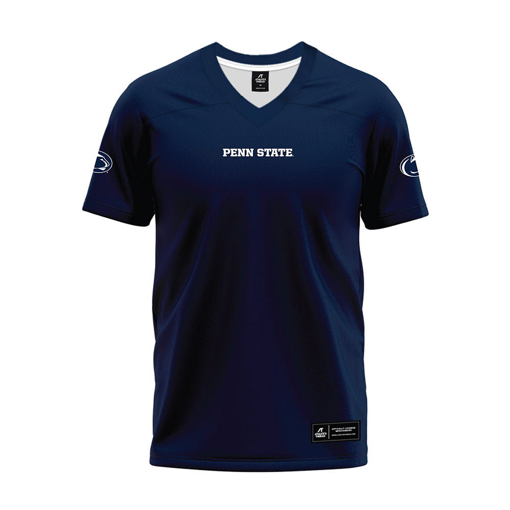 Penn State - NCAA Football : Cooper Alexander - Navy Premium Football Jersey-0
