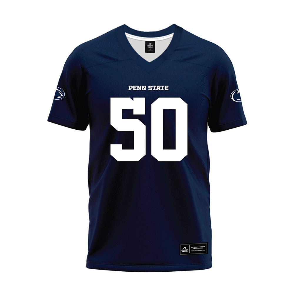 Penn State - NCAA Football : Cooper Cousins - Navy Premium Football Jersey-0