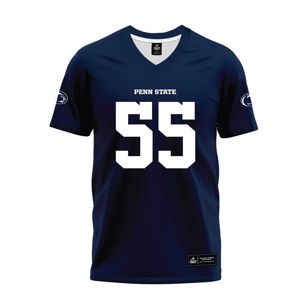 Penn State - NCAA Football : Chimdy Onoh - Navy Premium Football Jersey-0